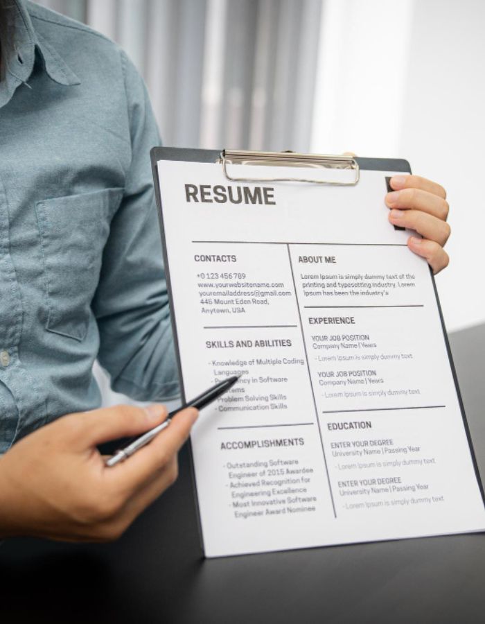 صورة كتابة السيرة الذاتية